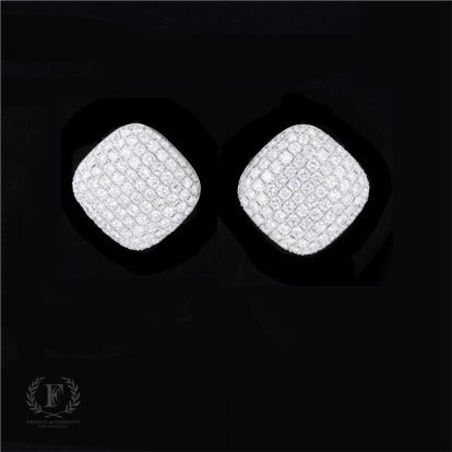 ON THE EAR DIAMOND ESTATE EARRINGS