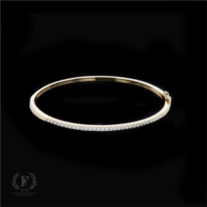 PERFECT TO PAIR DIAMOND BANGLE BRACELET